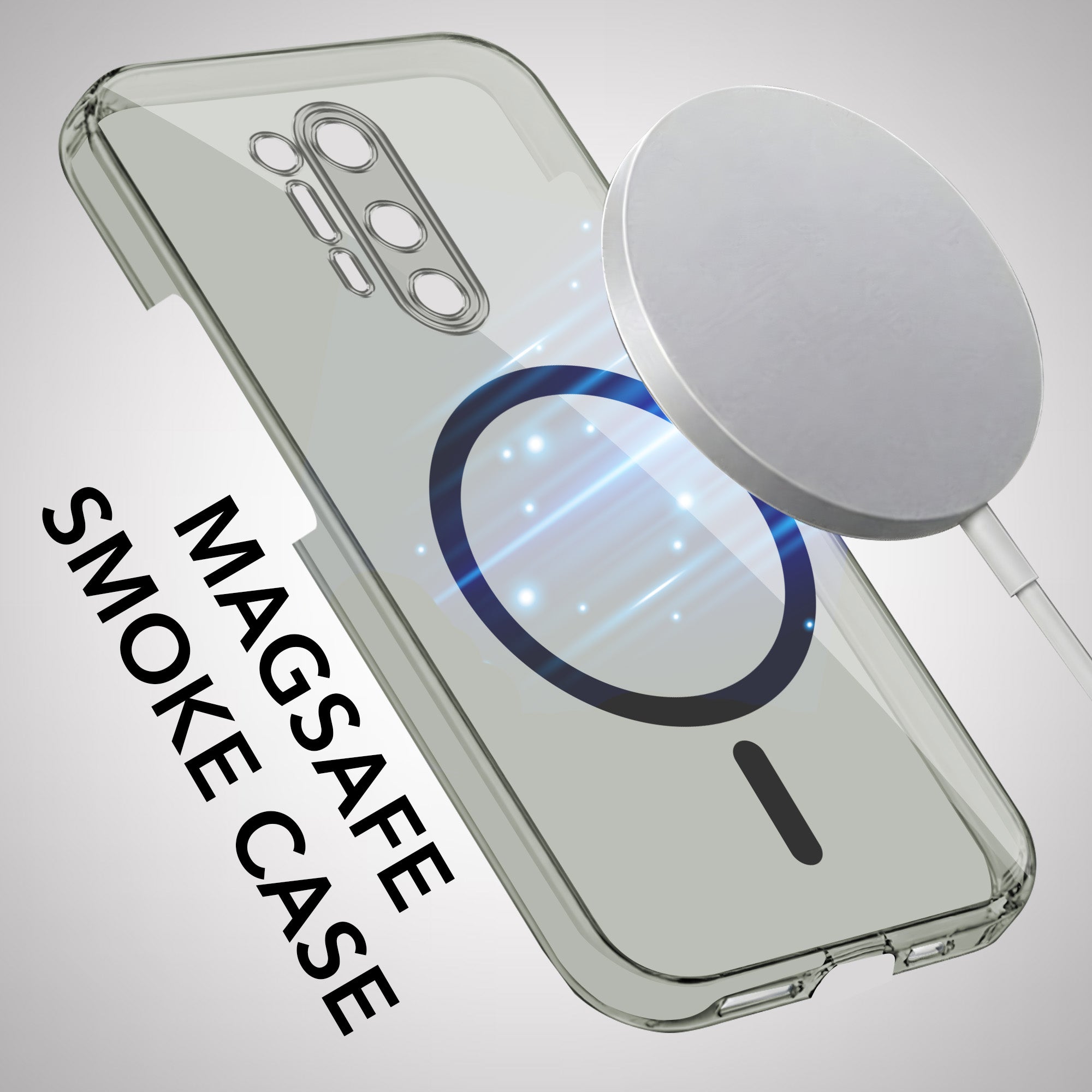 For OnePlus 8 Pro Back Cover Case Lifetime Anti-Yellow MagSafe Compatible Clear (Sleek Hard Crystal | Shockproof and Camera Protection)