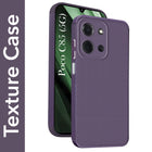 For Poco C85 5G Back Cover Case Liquid Silicone (Camera Protection | Side Grip Texture | Soft and Flexible)