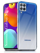 For Samsung Galaxy M62  Back Cover ( Silicone Clear Shockproof Case with Camera Protection | Soft and Flexible | Transparen