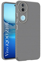 For Vivo iQOO Z10R Back Cover Case (Liquid Silicone | Side Grip | Camera Protection)