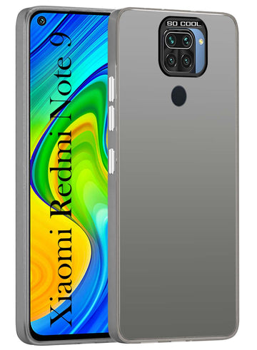 For Xiaomi Mi Redmi Note 9 Hard Back Cover Case (Velvet Touch | Professional Glossy Finish | Camera Protection Bump)