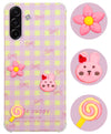 For Samsung Galaxy A17 | Samsung F17 | Samsung M17 5G Back Cover Case (3D Cute Cartoons | Hard Back Side Soft | Matte Premium Finish | HD Printing)
