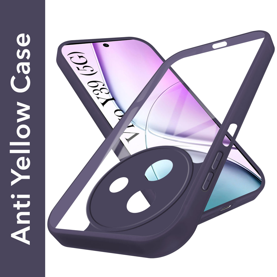 For Vivo Y39 Back Cover Case (Lifetime Anti Yellow | Anti Scratch | Crystal Clear Shockproof)
