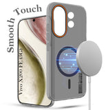 For Vivo X200 FE Back Cover Case (Soft Touch | Camera Bump Protection | MagSafe Compatible | Matte Finish)