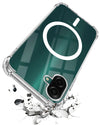 For Samsung Galaxy A07 | F70e 5G Back Cover Shockproof Crystal-Clear (Magsafe Wireless Support | Drop & Camera Protection | Hard Polycarbonate)