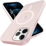 For Apple iPhone 12 Pro Max Back Cover Case (Frosted Matte Feel | MagSafe Compatible Wireless Charging | Polycarbonate Material)