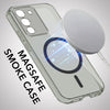 For Vivo Y200 Back Cover Case Lifetime Anti-Yellow MagSafe Compatible Clear (Sleek Hard Crystal | Shockproof and Camera Protection)