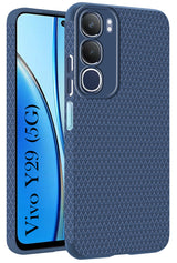 For Vivo Y29  Back Cover Case (Liquid Silicone | Side Grip | Camera Protection)