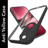 For Vivo V50 | Vivo V50e Back Cover Case(Lifetime Anti Yellow | Anti Scratch | Crystal Clear Shockproof)