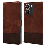 For Vivo T2x Flip Cover Case (Professional Dual Leather Wallet with Magnetic Closure)
