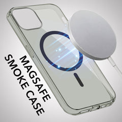 For Apple iPhone 14 Plus Back Cover Case Lifetime Anti-Yellow MagSafe Compatible Clear (Sleek Hard Crystal | Shockproof and Camera Protection)