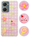 For Vivo Y18 | Y18e | Y03 | Y18i | Y18t Back Cover Case (3D Cute Cartoons | Hard Back Side Soft | Matte Premium Finish | HD Printing)