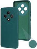 For Oppo F27 5G  Back Cover Case (Matte Finish Silicone with Inside Fiber cloth)