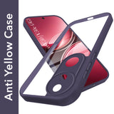 For Vivo V50 | Vivo V50e Back Cover Case(Lifetime Anti Yellow | Anti Scratch | Crystal Clear Shockproof)