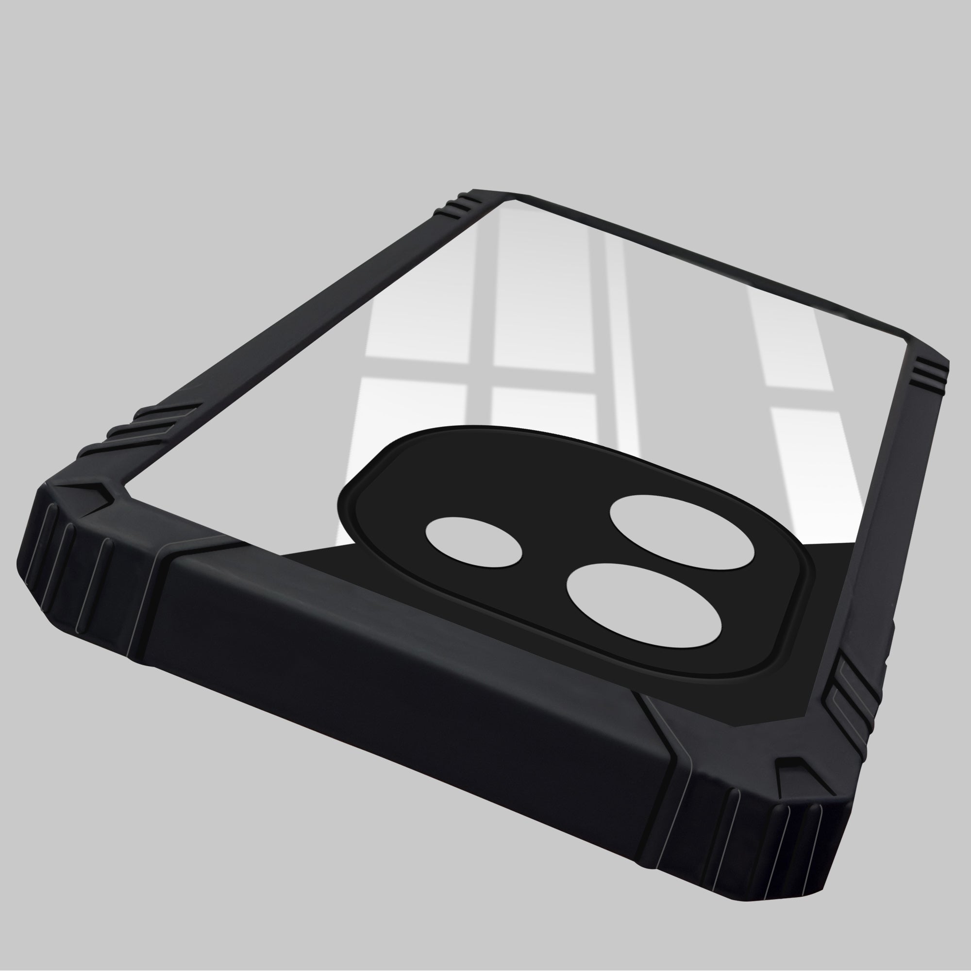 For Vivo iQOO Z9s Pro Back Cover Case (Ultimate Shockproof Bumpers | Anti Yellow | Rugged Armor | Hybrid PC | Black )