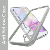 For Samsung Galaxy A35 5G Back Cover Case (Lifetime Anti Yellow | Anti Scratch | Crystal Clear Shockproof)