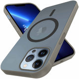 For Apple iPhone 13 Pro Back Cover Case (Frosted Matte Feel | MagSafe Compatible Wireless Charging | Polycarbonate Material)