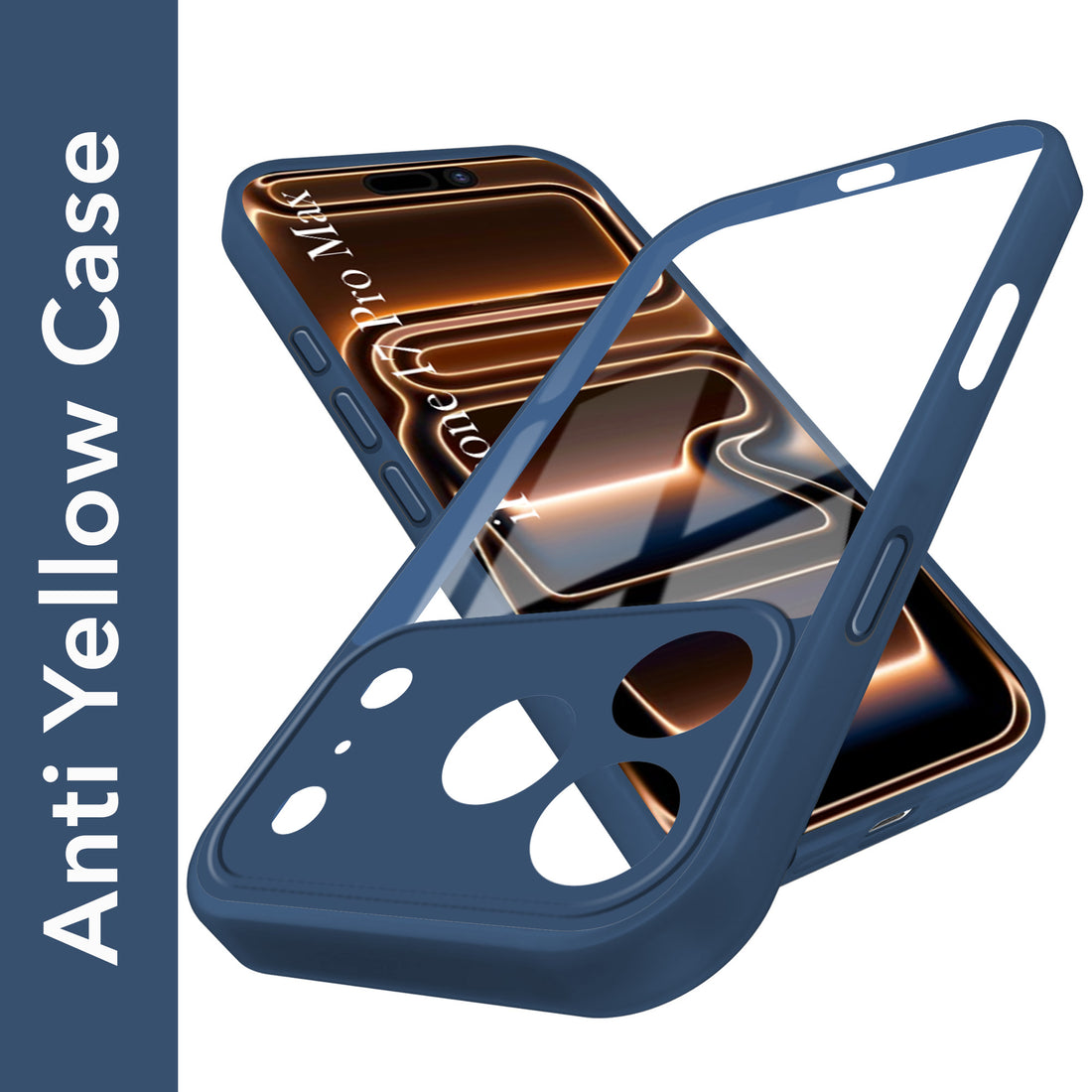 For Apple iPhone 17 Pro Max Back Cover Case Ultra-Hybrid (Lifetime Anti Yellow | Anti Scratch | Crystal Clear Shockproof)