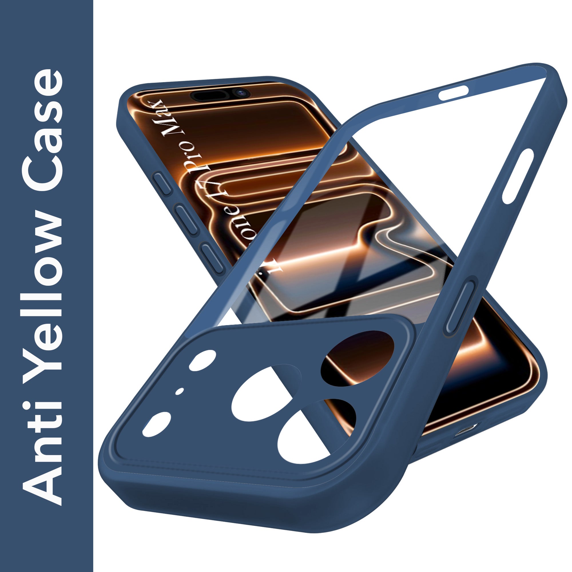 For Apple iPhone 17 Pro Max Back Cover Case Ultra-Hybrid (Lifetime Anti Yellow | Anti Scratch | Crystal Clear Shockproof)