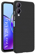For Vivo Y28 5G Back Cover Case (Liquid Silicone | Side Grip | Camera Protection)