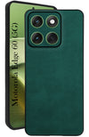 For Motorola Moto Edge 60 Back Cover Case (Professional Vegan Leather | Camera Protection | Slim & Soft