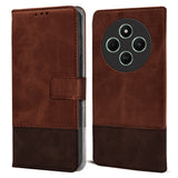 For POCO C75 | Poco M7 Flip Cover Case ( Professional Dual Leather Wallet with Magnetic Closure)