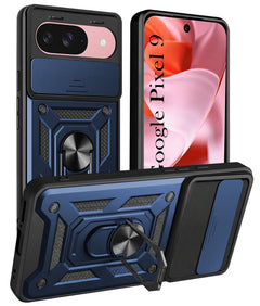 For Google Pixel 9 Back Cover Case (Hybrid Dual Armor Polycarbonate)