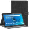 For Flip Cover Folio Case Lenovo Tab M10 HD (TB-X306X) 12 Inch (PU Leather | Multi-Angle Smart Stand | Card Storage Slots | Silicone Back Pouch)