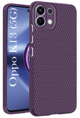 For Oppo K13 Back Cover Case (Liquid Silicone | Side Grip | Camera Protection)