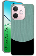 For Oppo A5 Pro Silicone Finish Back Cover Case (Premium Minimalist Professional Feel | Camera Protection Bump)