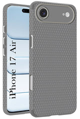 For Apple iPhone 17 Air Back Cover Case (Camera Protection | Side Grip Texture | Soft and Flexible)
