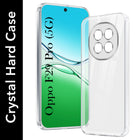 For Oppo F29 Pro Back Cover Case (Hybrid Crystal Panel with Side Soft PU | Camera Protection | HD Clear Shockproof)
