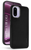 For OnePlus 15R Back Cover Case Rubberised (Textured Grip Design | Micro-Fiber Cloth Inside | Slim and Light Weight | Soft Touch and Feel)