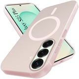 For Samsung Galaxy S25 Plus Back Cover Case (Frosted Matte Feel | MagSafe Compatible Wireless Charging | Polycarbonate Material)