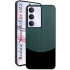 For Realme Narzo 80 Lite 5G Back Cover Case (Elegant PU Leather Finish | Premium Minimalist Professional | Camera Protection Bump)