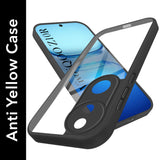 For Vivo iQOO Z10R Back Cover Case (Lifetime Anti Yellow | Anti Scratch | Crystal Clear Shockproof)