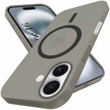 For Apple iPhone 16 Back Cover Case (Frosted Matte Feel | MagSafe Compatible Wireless Charging | Polycarbonate Material)
