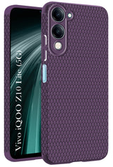 For Vivo iQOO Z10 Lite Back Cover Case (Liquid Silicone | Side Grip | Camera Protection)