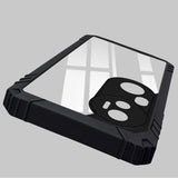 For Vivo T4 Ultra Back Cover Case (Ultimate Shockproof Bumpers | Anti Yellow | Rugged Armor | Hybrid PC | Black )