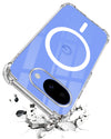 For Google Pixel 10a Back Cover Shockproof Crystal-Clear (Magsafe Wireless Support | Drop & Camera Protection | Hard Polycarbonate)