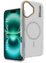 For Apple iPhone 16 Back Cover Case (Soft Touch | Camera Bump Protection | MagSafe Compatible | Matte Finish)