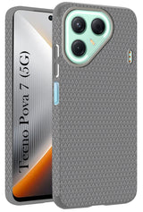 For Tecno Pova 7 5G Back Cover Case (Liquid Silicone | Side Grip | Camera Protection)