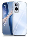 For Vivo T5 Pro 5G Back Cover Case Silicone (Clear Shockproof Case with Camera Protection | Soft and Flexible | Transparent)