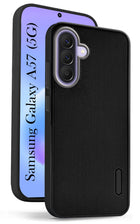 For Samsung Galaxy A57 5G Back Cover Case Rubberised (Textured Grip Design | Micro-Fiber Cloth Inside | Slim and Light Weight | Soft Touch and Feel)