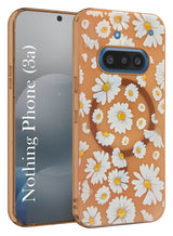 For Nothing Phone 3A Back Cover Case (Cute Floral Design | Flower Print for Girls | MagSafe Compatible Wireless Charging)