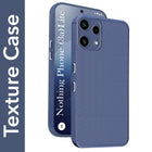 For Nothing Phone 3A Lite Back Cover Case Liquid Silicone (Camera Protection | Side Grip Texture | Soft and Flexible)