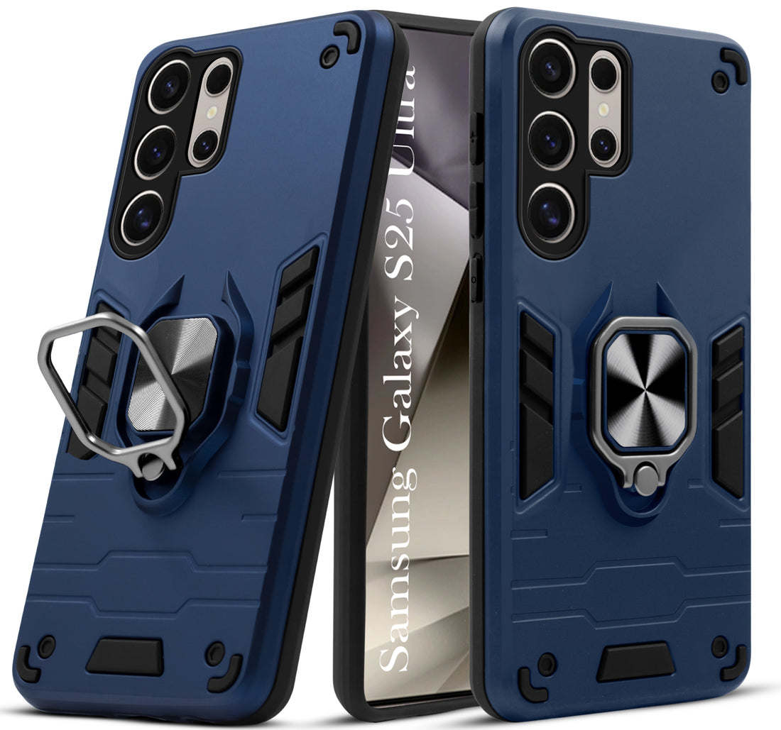 For Samsung Galaxy S25 Ultra Back Cover Case (Shockproof Polycarbonate Dual Layer Hybrid Armor)