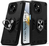 For Tecno Spark Go 1 Back Cover Case (Shockproof Polycarbonate Dual Layer Hybrid Armor)