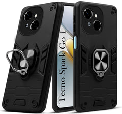 For Tecno Spark Go 1 Back Cover Case (Shockproof Polycarbonate Dual Layer Hybrid Armor)