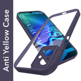 For Vivo Y75 5G | Y55 5G Back Cover Case Ultra-Hybrid(Lifetime Anti Yellow | Anti Scratch | Crystal Clear Shockproof)